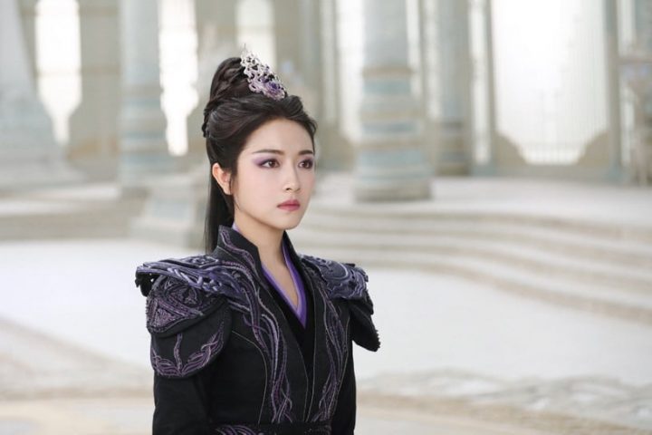 古装剧9位女神“黑化”造型！杨幂美艳，杨超越紫眼影仍美，赵丽颖&李兰迪却逃不过吐嘈-5