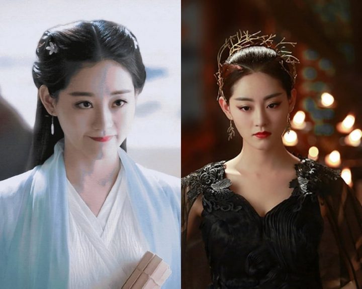 古装剧9位女神“黑化”造型！杨幂美艳，杨超越紫眼影仍美，赵丽颖&李兰迪却逃不过吐嘈-15