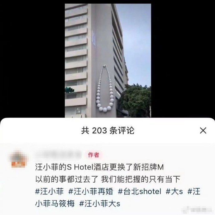 汪小菲酒店改名了，S换成M！网友：SM都被你搞定了！